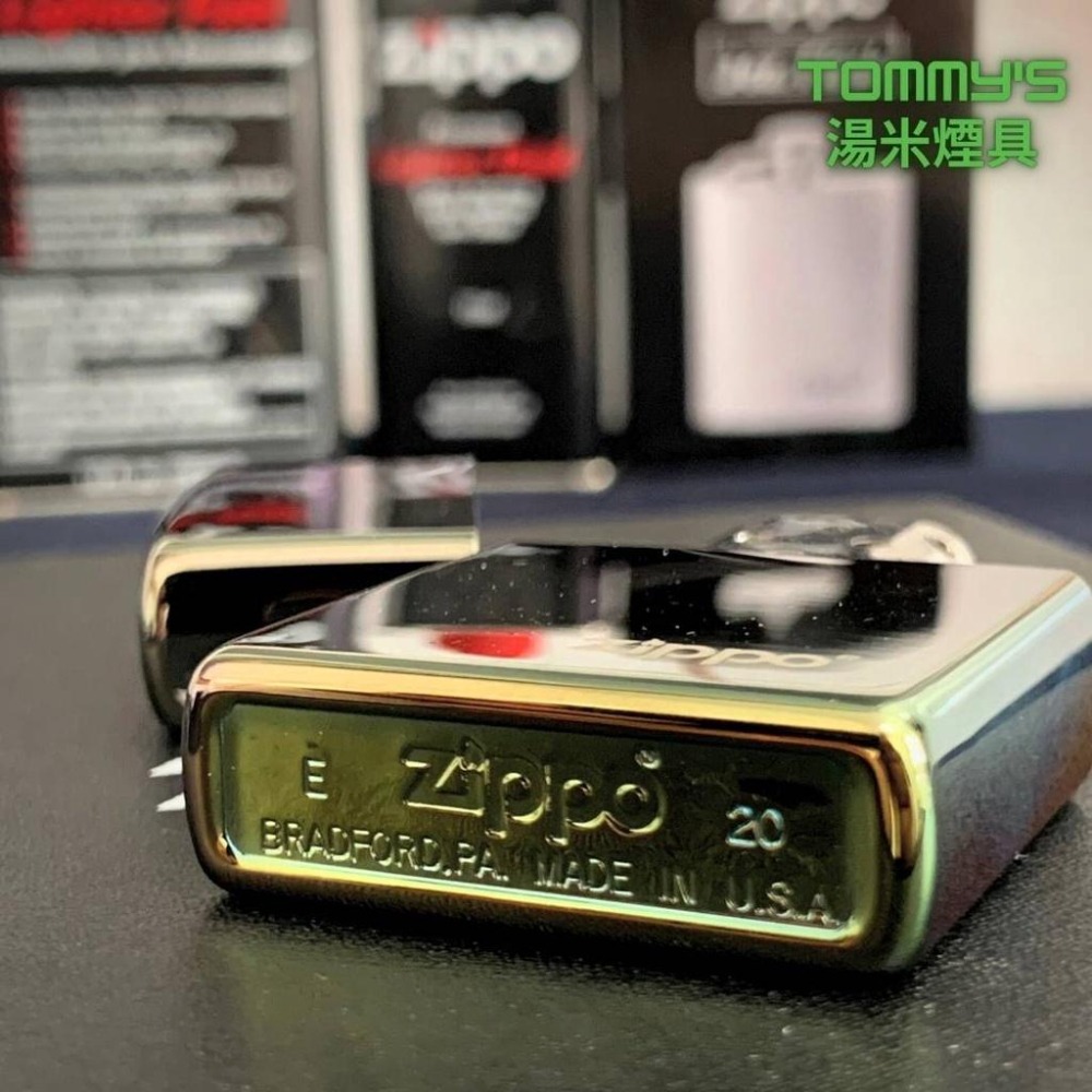 『實體店面🏠』正品 美國Zippo 打火機-Chameleon 變色龍『綠色鏡面拋光』-型號28129ZL-細節圖4