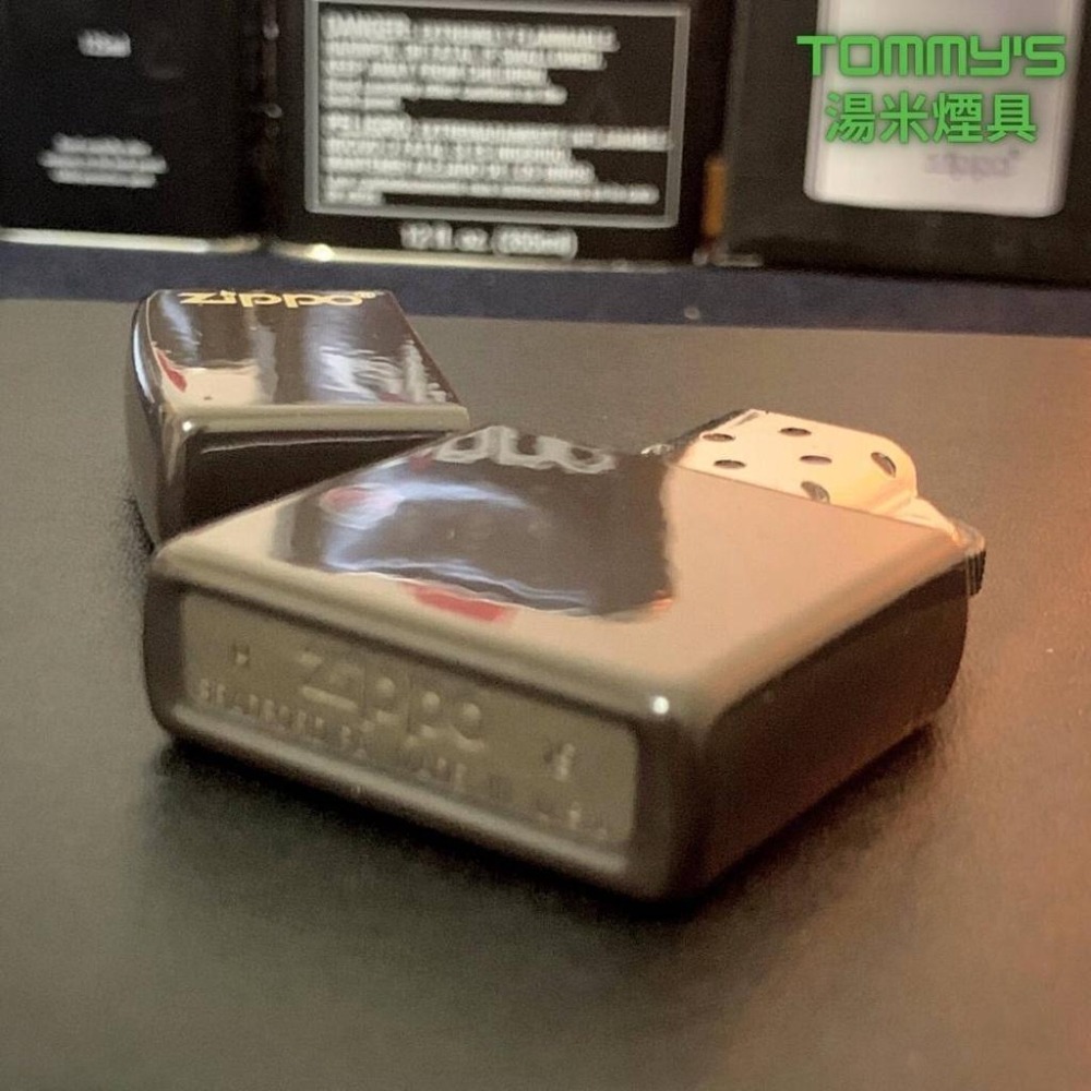 『實體店面🏠』正品 美國Zippo 打火機- 亮漆機殼『棕色 』型號49180ZL『湯米煙具』-細節圖4