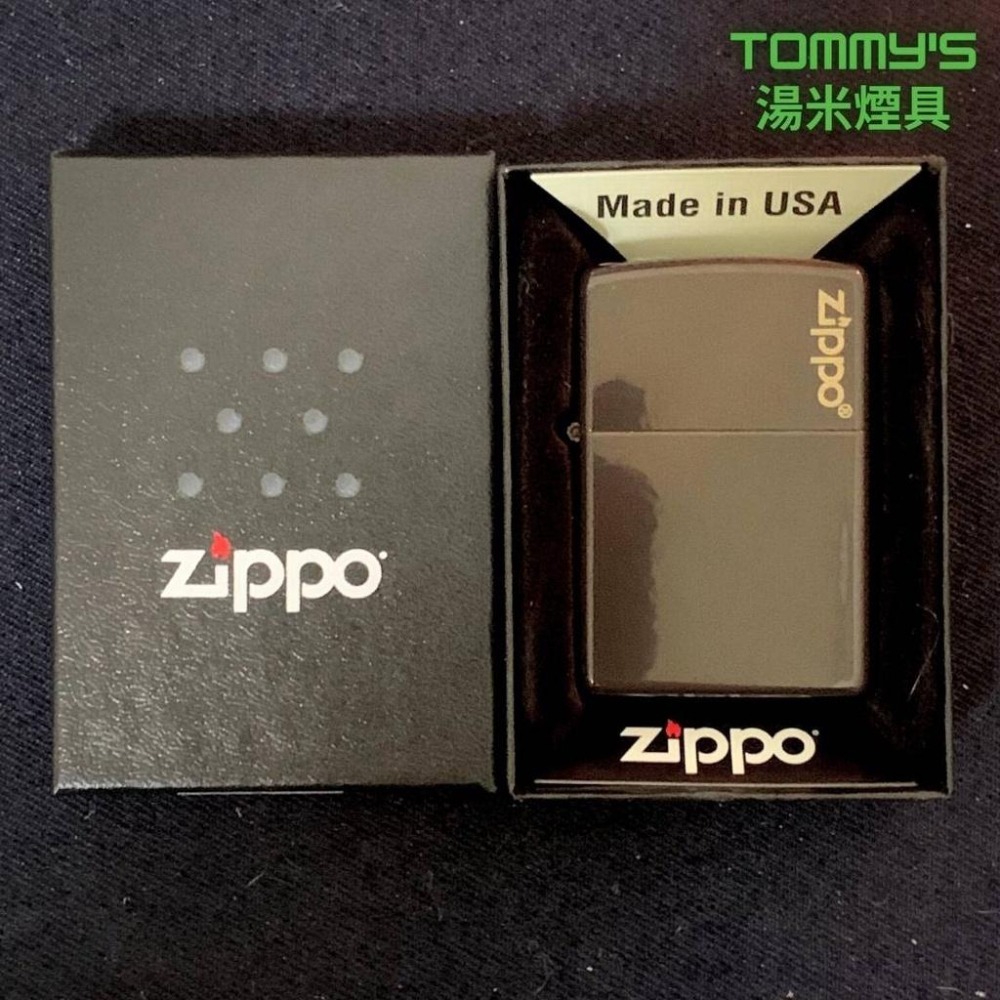 『實體店面🏠』正品 美國Zippo 打火機- 亮漆機殼『棕色 』型號49180ZL『湯米煙具』-細節圖8