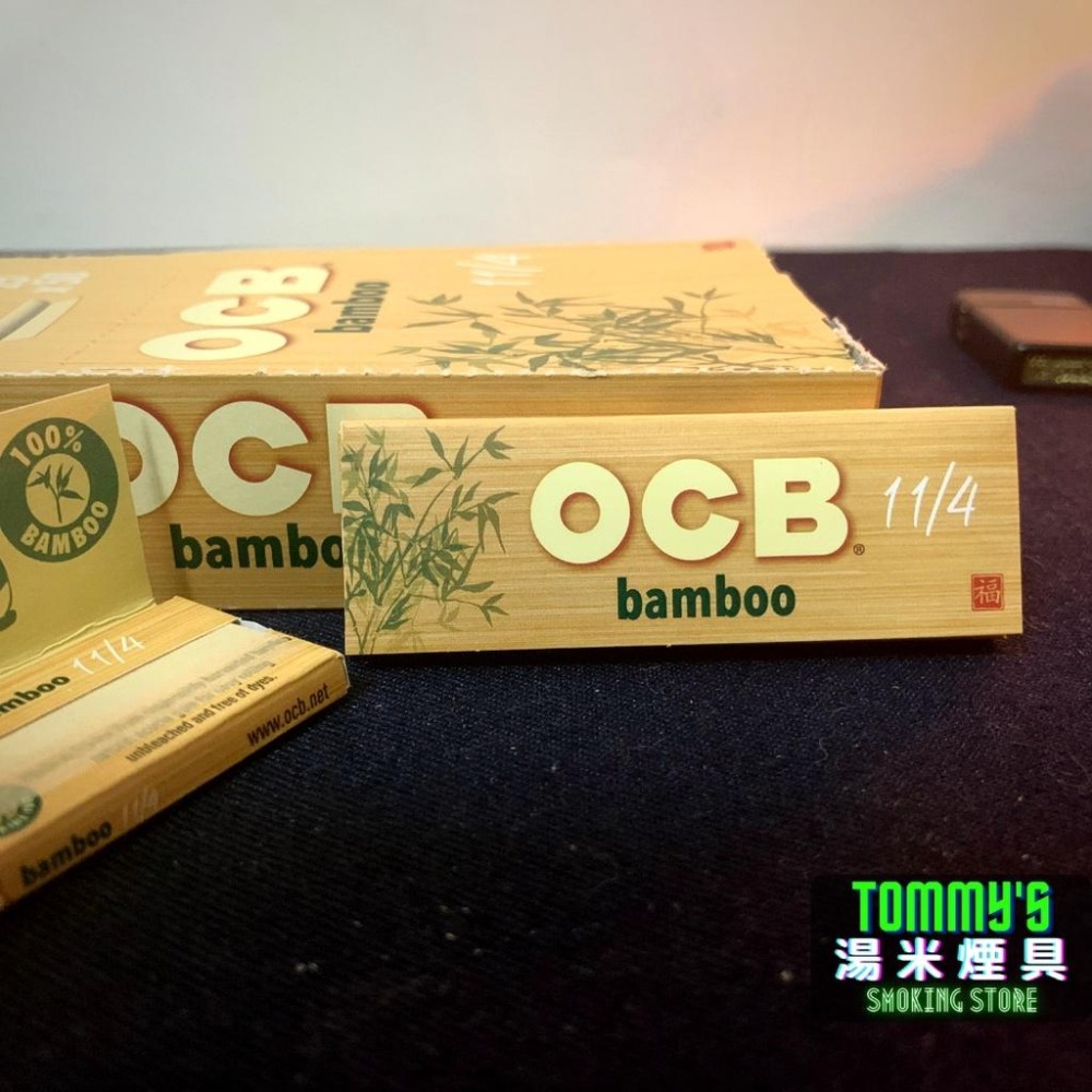 『實體店面🏠』法國OCB捲煙紙-Bamboo Paper天然竹纖維捲煙紙-『78mm』（單本各50張）湯米-細節圖3