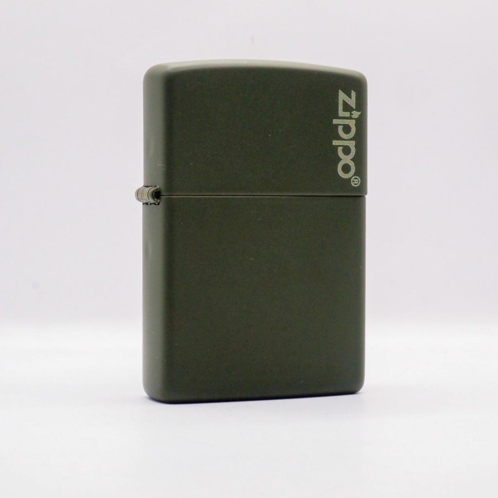 『實體店面🏠』正品 美國Zippo 打火機-消光烤漆機殼『軍綠色』型號221ZL『湯米煙具』-細節圖2