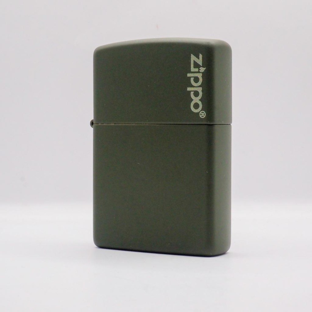 『實體店面🏠』正品 美國Zippo 打火機-消光烤漆機殼『軍綠色』型號221ZL『湯米煙具』-細節圖3