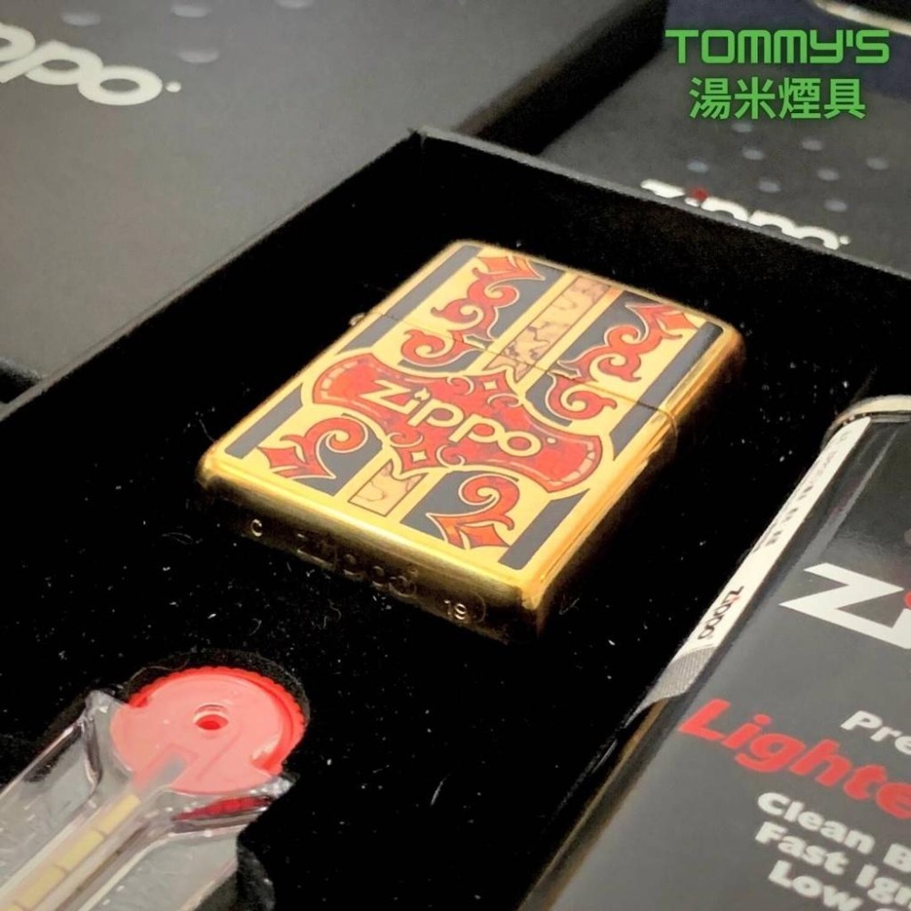 『實體店面🏠』正品 美國Zippo 打火機- LOGO系列 『黃銅鏡面拋光』型號29510『湯米煙具』-細節圖7