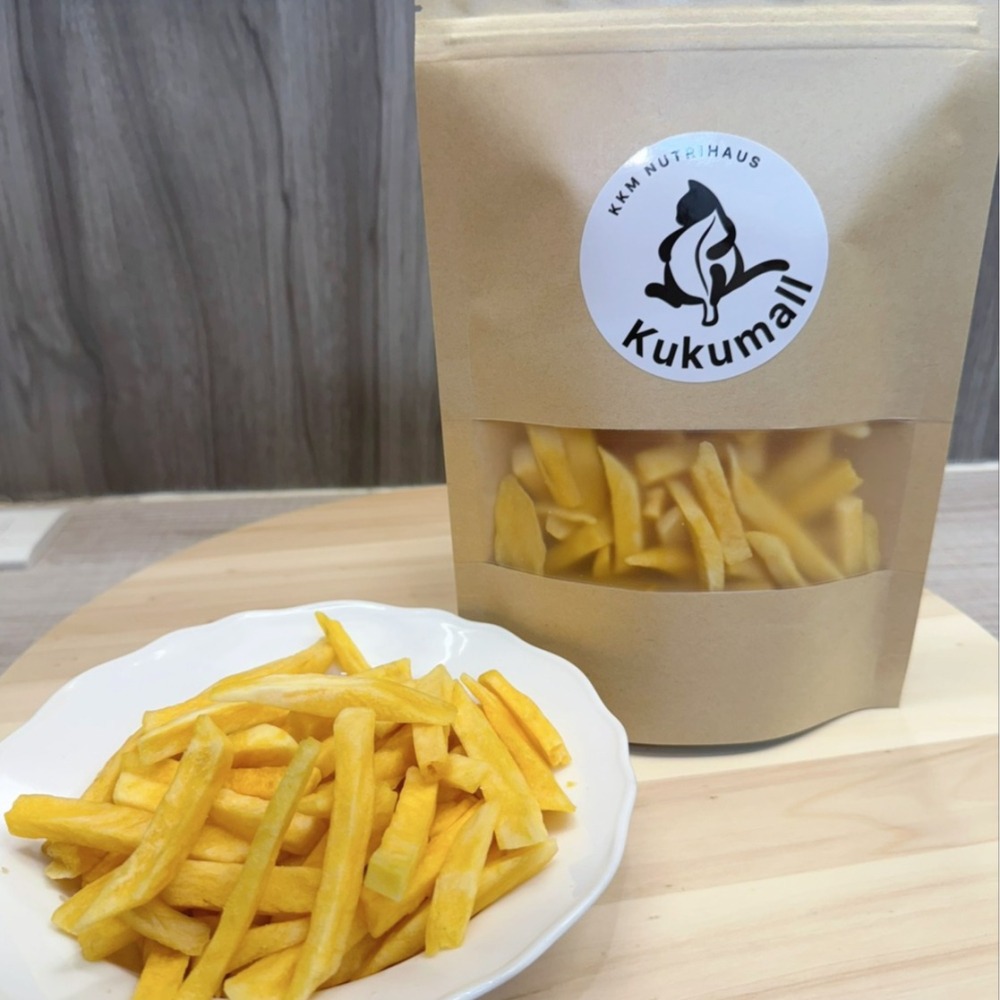 【KKM營養屋】地瓜乾 甘藷條 125g/袋 甘藷條 蔬果乾 綜合蔬果乾 酥脆香甜 香氣濃郁-細節圖2
