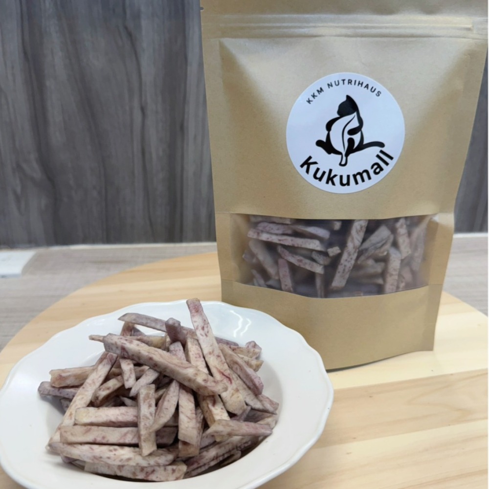 【KKM營養屋】芋頭條  125g/袋 芋頭乾 芋頭 蔬果乾 綜合蔬果乾 酥脆香甜 香氣濃郁 低負擔 低卡-細節圖2