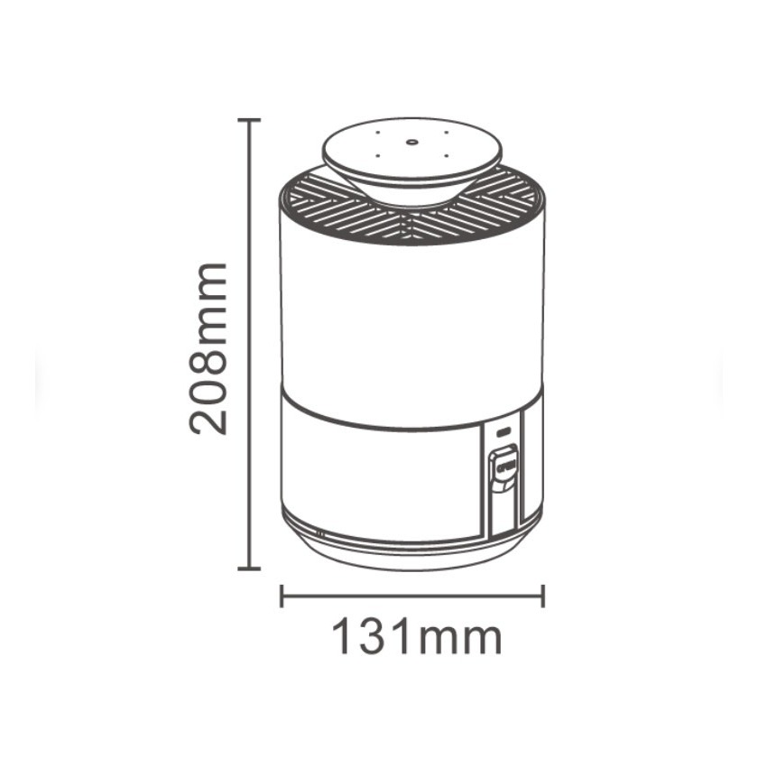含稅 DANCELIGHT 舞光 文清滅蚊燈 5W 日夜模式光感應 兩段波長 智能誘蚊 USB TypeC 充電線-細節圖5