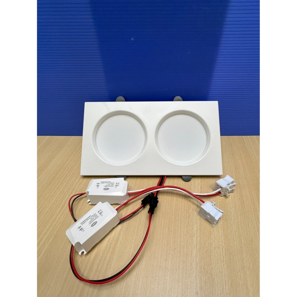 含稅 KAOS LED 散光型 崁入式盒燈 9W/15W 單燈/雙燈 (黃光/自然光/白光) 全電壓-細節圖8
