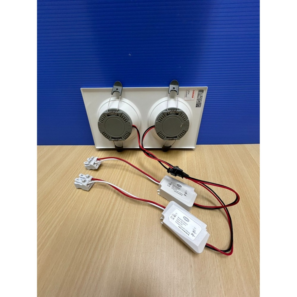 含稅 KAOS LED 散光型 崁入式盒燈 9W/15W 單燈/雙燈 (黃光/自然光/白光) 全電壓-細節圖9