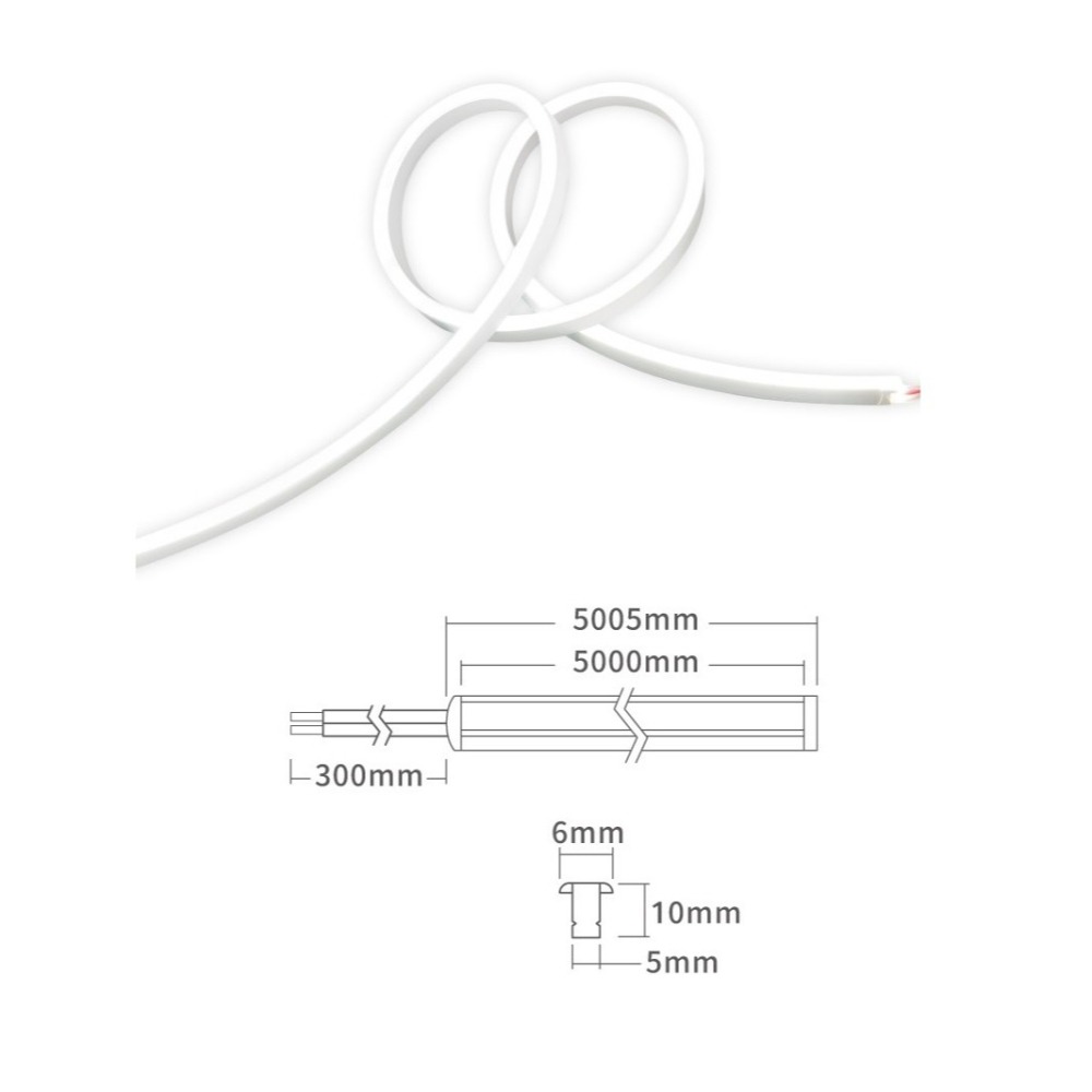 含稅 DANCELIGHT 舞光 DC24V 室內專用 5mm超細薄燈體側發光迷你霓虹軟條燈 燈帶 需另購變壓器-細節圖4