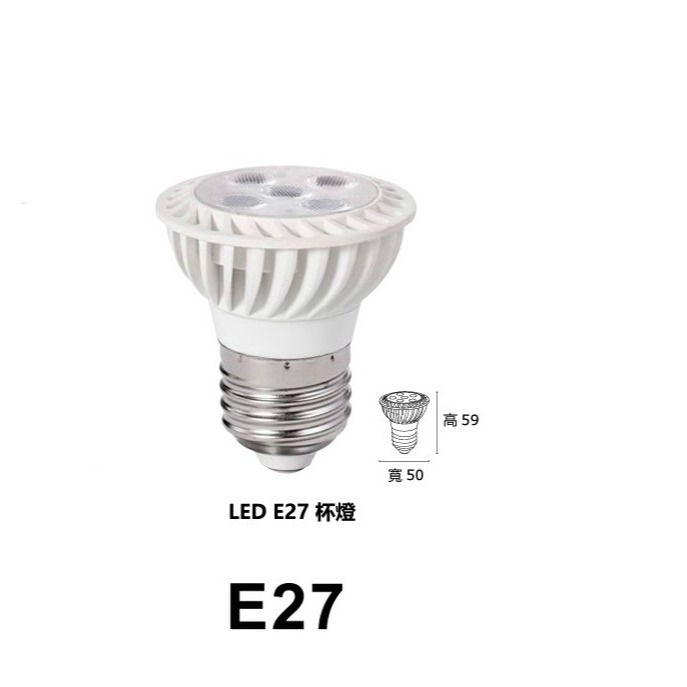 含稅 MARCH LED PAR16 E27 杯燈 投射燈 5W/7W (3000K黃光/6000K白光) 全電壓-細節圖5