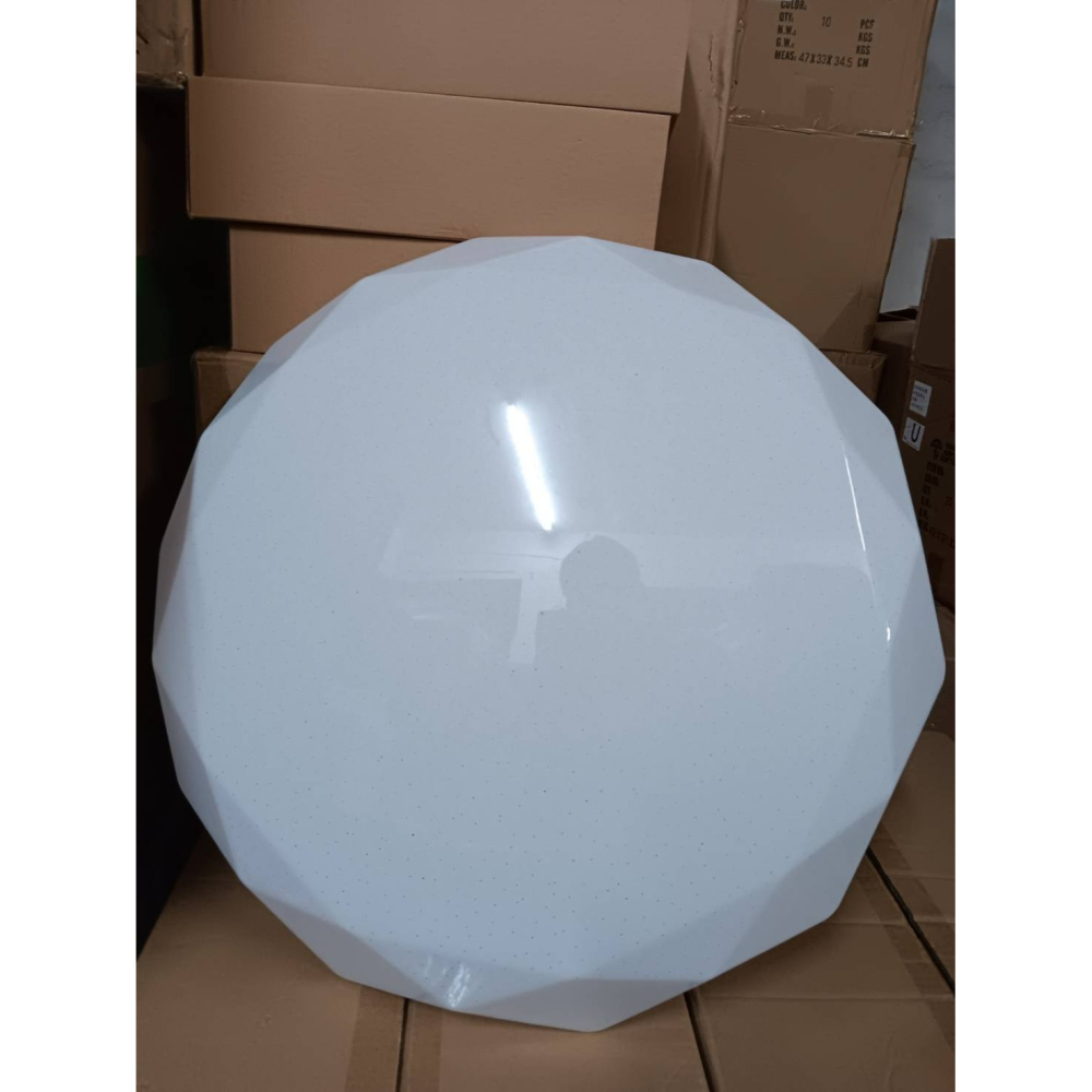 含稅 KAOS LED 遙控調光調色吸頂燈 40W/60W 鑽石罩 附遙控器 3000K黃光~6000K白光 全電壓-細節圖2