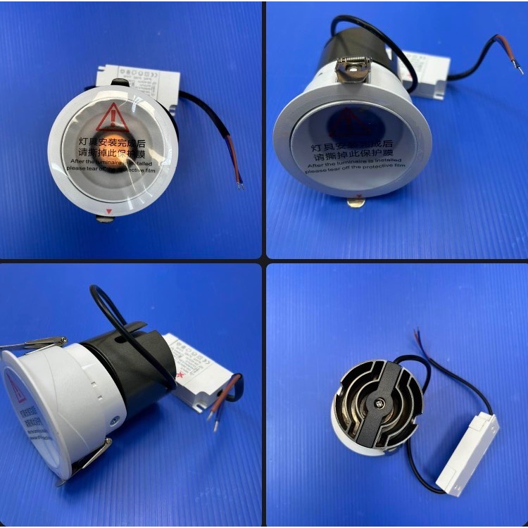 含稅 KAOS LED 高演色性Ra90 三段變化分段 可轉角 崁燈 7.5cm 7W+10W (黃光/自然光) 全電壓-細節圖6