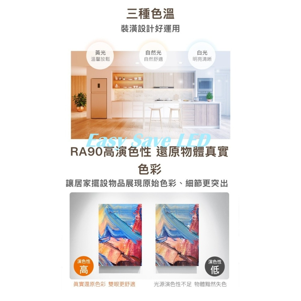 含稅 Dancelight 舞光 LED T5 調光 支架燈 1尺/2尺/4尺 電阻式調光器110V 500W需另購-細節圖5