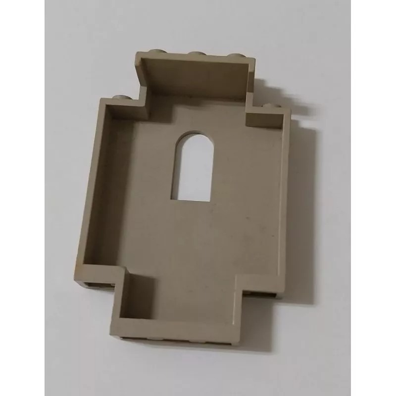 lego 樂高 城堡 4444 2x5x2 6062 6081 灰色 印刷 城牆-細節圖2