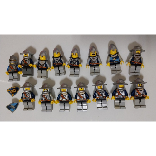 LEGO 樂高 城堡 皇冠軍 7094 7093 7092 7091 7090 7009 7036 徵兵 士兵 盾牌