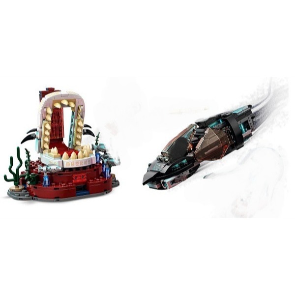 LEGO 樂高 超級英雄 黑豹 76213 國王納摩的王座廳 沒有人偶 只有場景 全新未組-細節圖2
