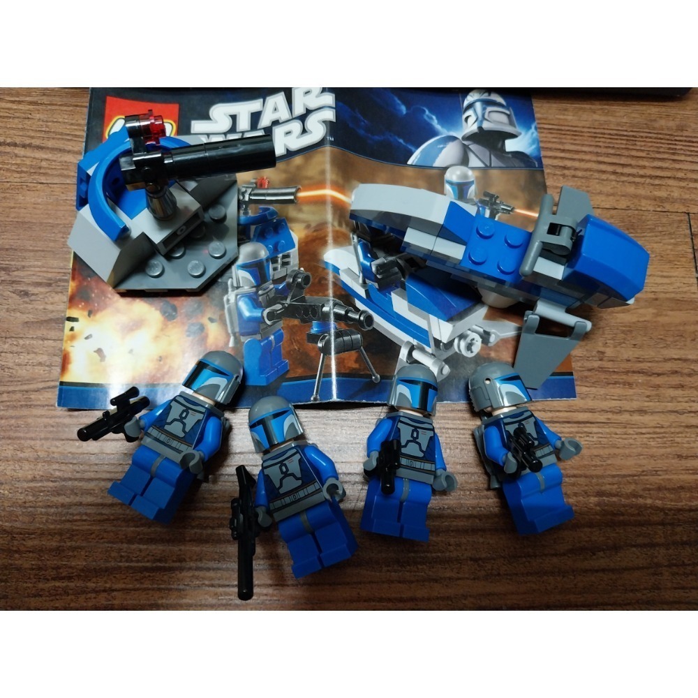 7914 lego 樂高  7914 星際大戰 曼達洛人 藍兵 戰鬥包-細節圖2