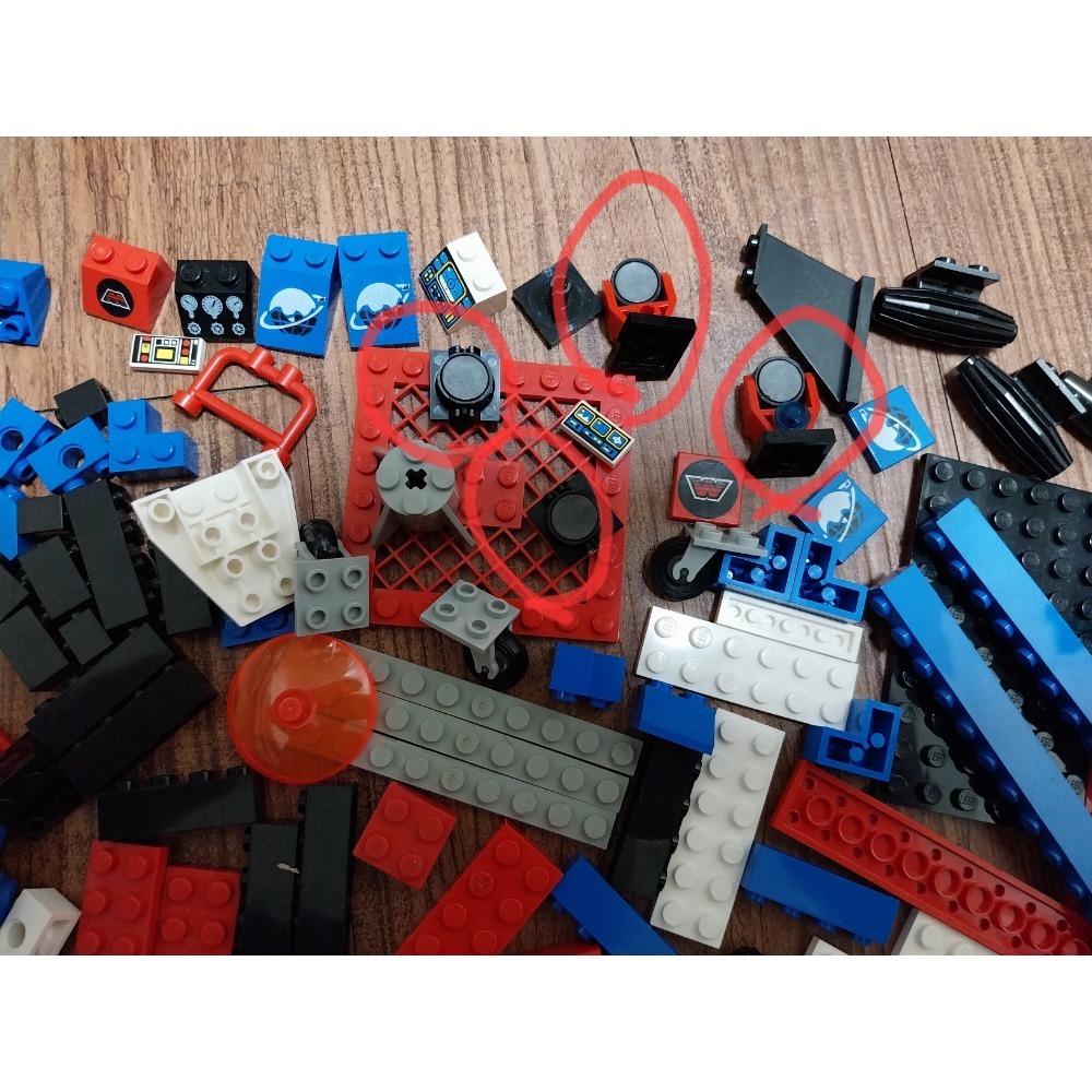 6973 2607 2609 73092 2466 2507 6923 lego 樂高 太空 極地探險 散件-細節圖2
