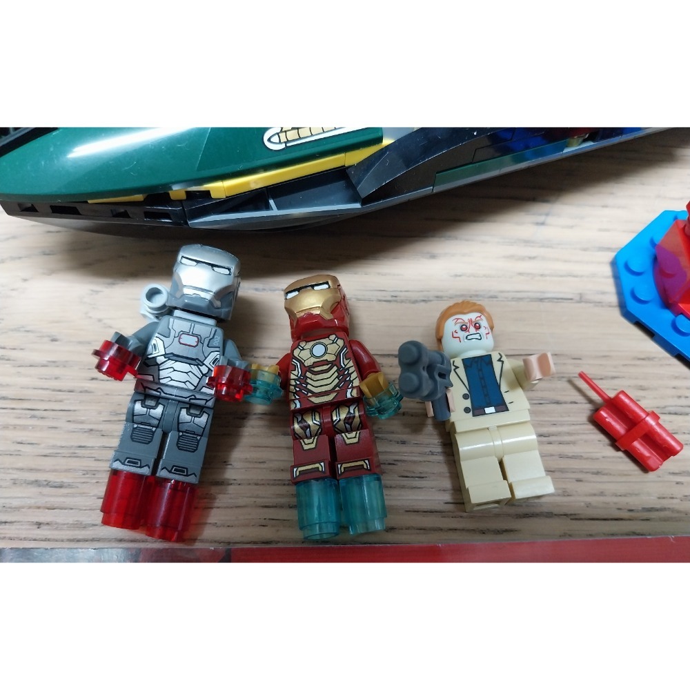 76006 lego 樂高 76006 超級英雄 漫威 鋼鐵人 戰爭機器 海港之戰-細節圖2
