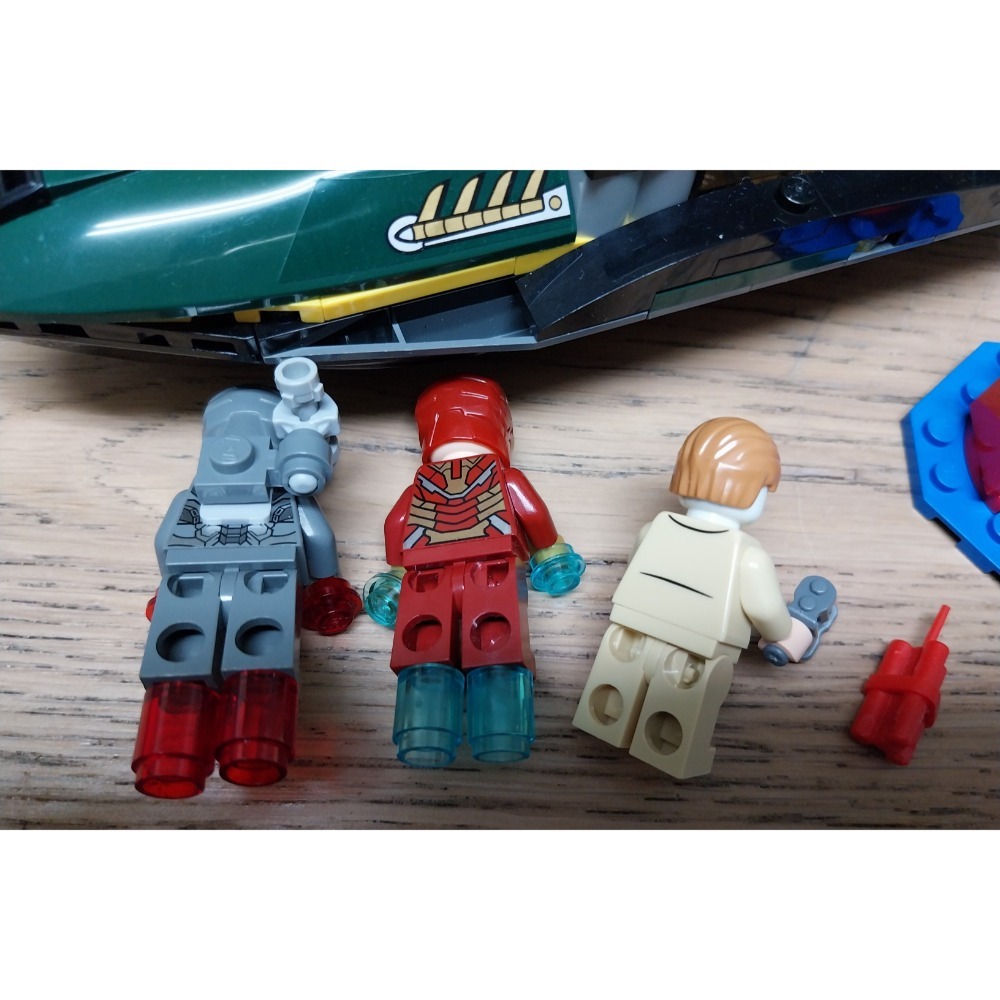 76006 lego 樂高 76006 超級英雄 漫威 鋼鐵人 戰爭機器 海港之戰-細節圖3