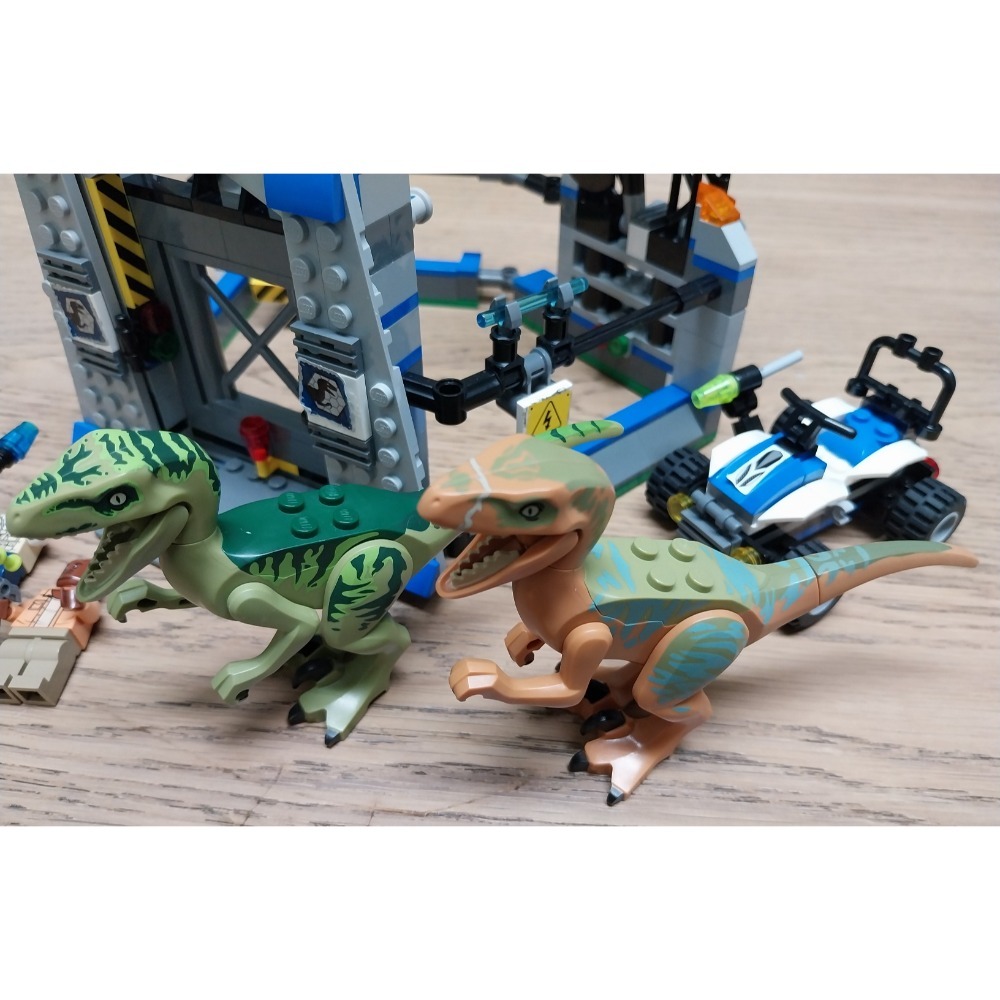 75920 lego 樂高 75920 侏儸紀世界 侏儸紀公園 迅猛龍 猛禽逃脫-細節圖2