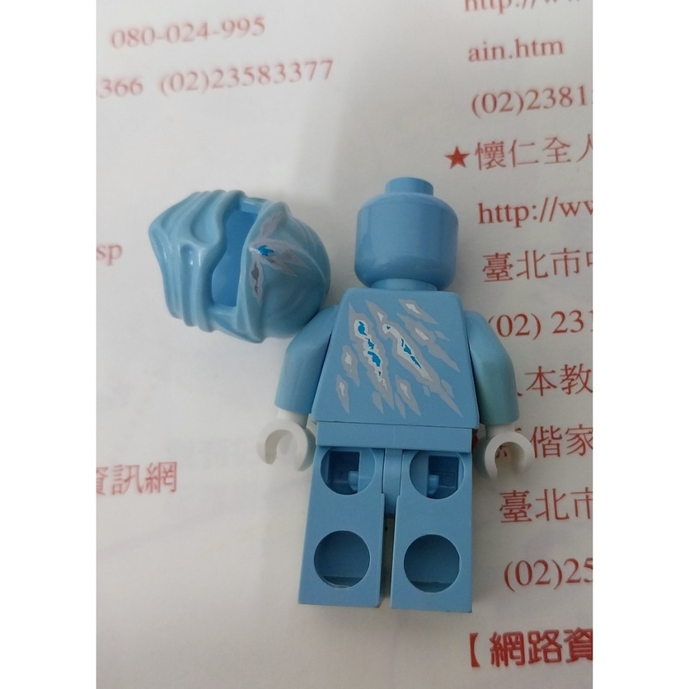 9590 Zane NRG njo0069 LEGO 樂高 旋風忍者 9590 Zane NRG-細節圖2