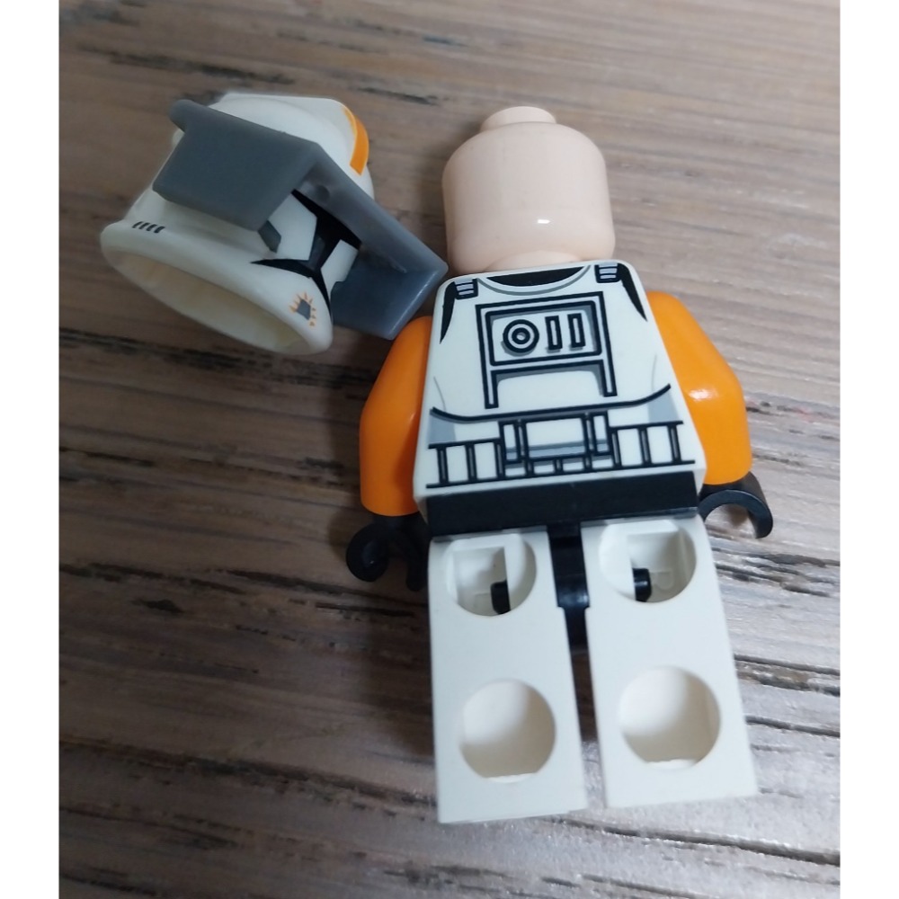 7959 sw0341 lego 樂高 星際大戰 7959 橘色 複製人 指揮官 科迪-細節圖2