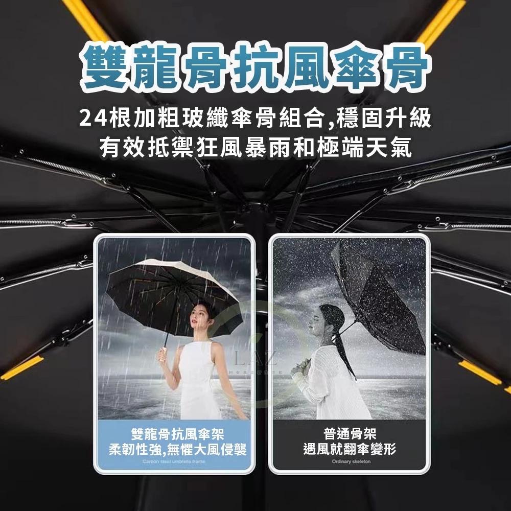 【自動開收】摺疊傘 晴雨傘 黑膠防曬自動傘 抗風摺疊傘 自動傘 24骨 遮陽傘 黑膠自動傘 自動摺疊傘 加大自動傘 雨傘-細節圖4