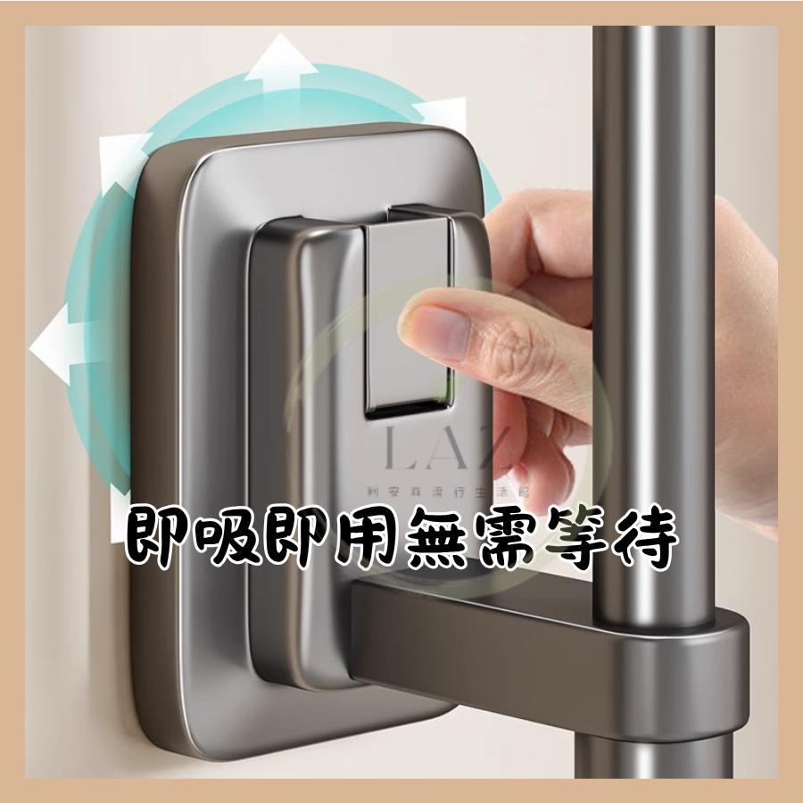 【吸盤式免釘牆】隔日配 衛生紙架 廚房置物架 衛生紙壁掛 廚房紙巾架 廚房收納架  黑色 白色 灰色 保鮮膜收納架-細節圖8