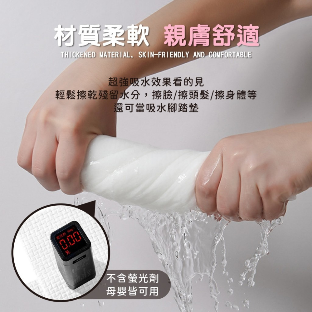 馬卡龍輕旅行壓縮毛巾(14入一盒)-細節圖4
