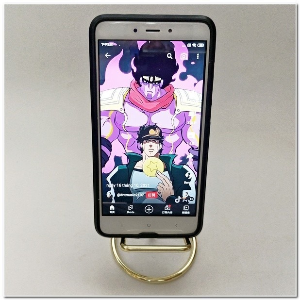 金屬一體成型桌面手機支架 金屬工藝手機支架 桌上型 懶人支架 手機座-細節圖2