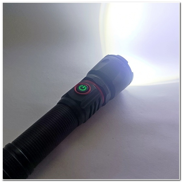 P50燈珠盒裝P50手電筒 紅藍爆閃 伸縮變焦 2000流明 側燈360度COB工作燈 底部強力磁鐵-細節圖4