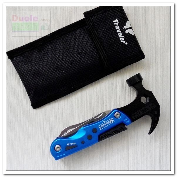 羊角鎚/逃生錘/野外求生 登山 露營 瑞士刀工具組-細節圖2