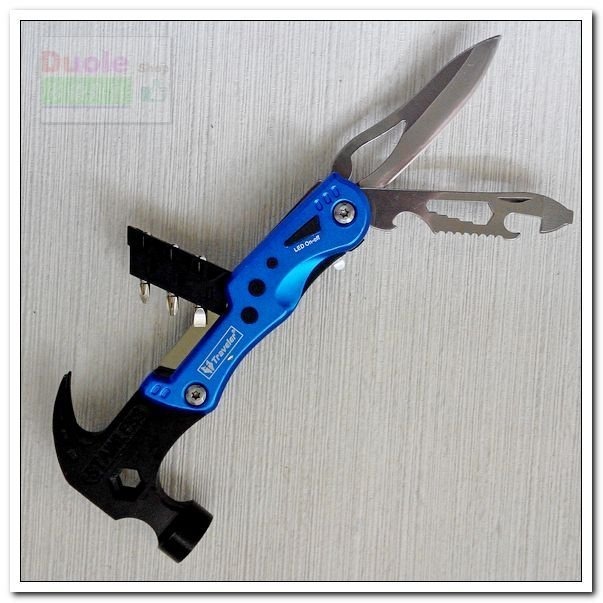 羊角鎚/逃生錘/野外求生 登山 露營 瑞士刀工具組-細節圖3