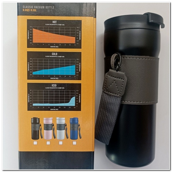 咖啡杯冰壩杯 304不鏽鋼保溫杯 隨手杯 環保杯 飲料杯 保冰杯 手提冰霸 保溫杯保溫瓶 550ML 保溫壺-細節圖3