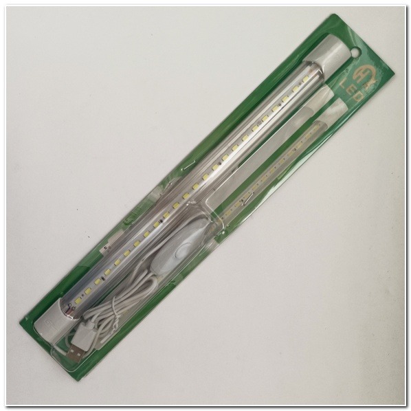 LED燈條USB LED燈條透明燈條 燈條 24led燈 開關燈 爆亮LED燈 LED硬燈條 按壓式開關燈條 30公分燈-細節圖4