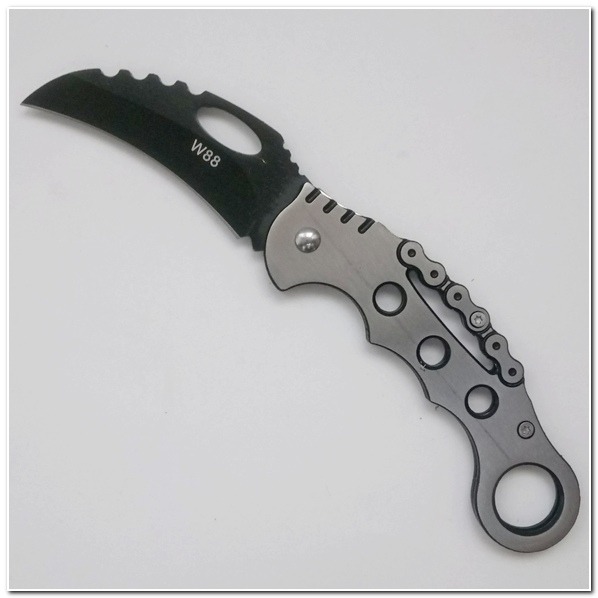 折疊刀W88 露營刀 摺疊刀 登山刀 小刀 野外求生刀 戰術刀 求生刀 野外求生-細節圖2