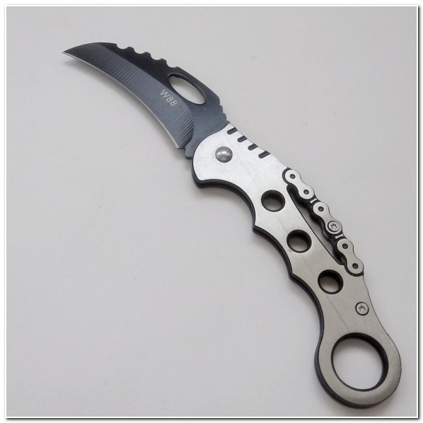 折疊刀W88 露營刀 摺疊刀 登山刀 小刀 野外求生刀 戰術刀 求生刀 野外求生-細節圖4