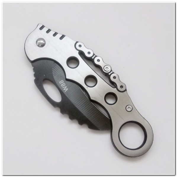 折疊刀W88 露營刀 摺疊刀 登山刀 小刀 野外求生刀 戰術刀 求生刀 野外求生-細節圖5