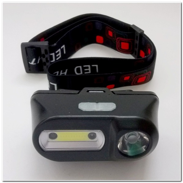 雙光源頭戴燈 頭燈R2+COB 感應輕便款頭燈 USB充電 照明燈 LED頭燈 強光頭燈 附18650鋰電-細節圖2