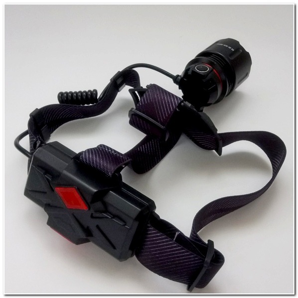 新款白激光遠射強光頭燈 白激光 激光炮 18650可充電 戶外夜釣爬山變焦 頭戴式手電筒附18650電池*1-細節圖3