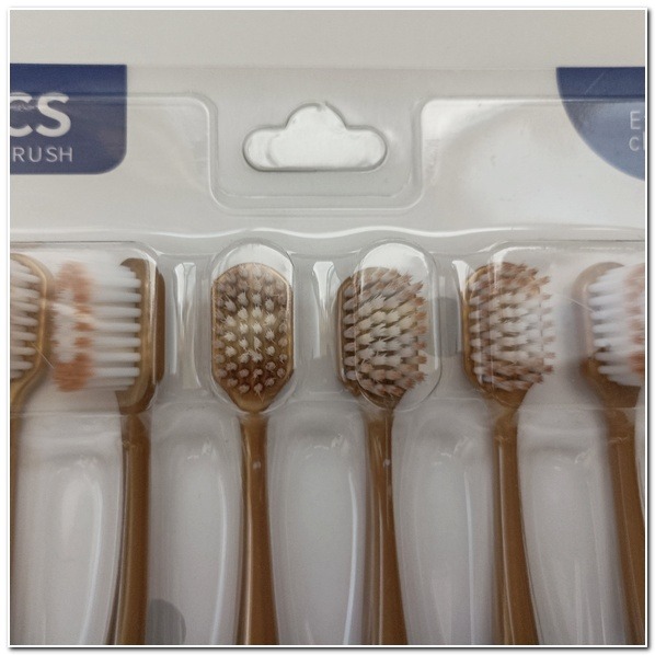 日式寬頭軟毛牙刷 寬版牙刷 寬幅 六排 大刷面 尼龍刷毛 6支入 寬頭牙刷 大頭牙刷-細節圖2
