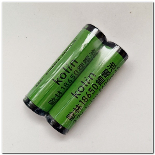 kolin 歌林 18650 鋰電池 實標容量2600mAh 台灣品牌 充電電池高容量 檢驗合格安全安心