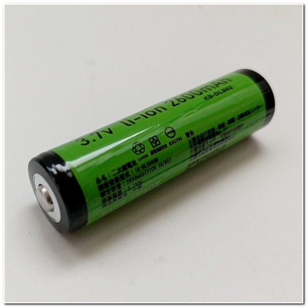 kolin 歌林 18650 鋰電池 實標容量2600mAh 台灣品牌 充電電池高容量 檢驗合格安全安心-細節圖2