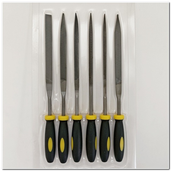 六入銼刀組 硬質材料 研磨鋼銼刀 修邊刀 研磨刀 磨棒 長度16cm/金剛銼刀6件組-細節圖3