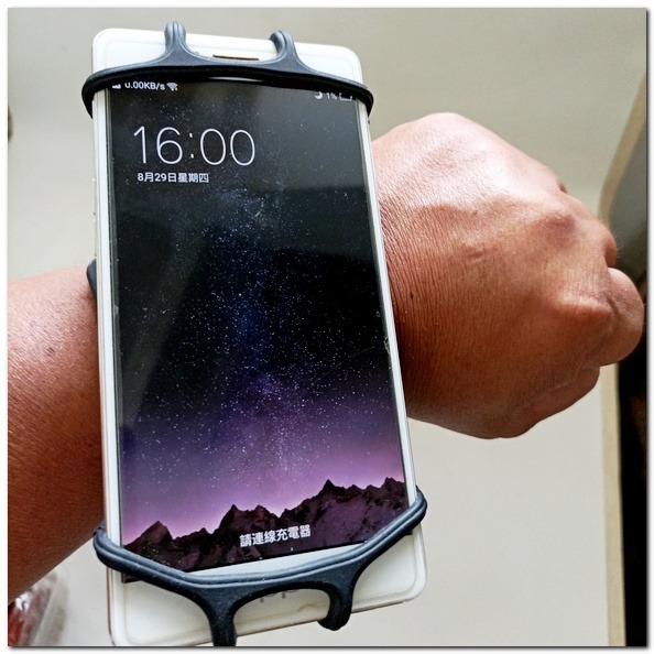 手臂旋轉手機支架 外送專用 旋轉戶外走播 直播手腕支架 跑步運動手臂外賣通用-細節圖5