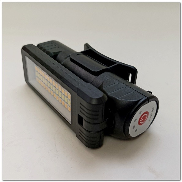 黃白雙光源頭燈 180度調整手持磁吸工作燈 專業維修燈手電筒 56個高亮LED燈珠 黃白雙光源 LED頭燈頭燈 手持手電-細節圖5