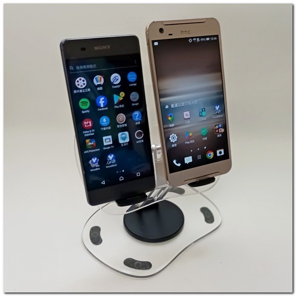 壓克力桌面平板支架 透明可折疊可調節平板支架 360度轉軸 手機支架 平板支架 壓克力桌面支架-細節圖6