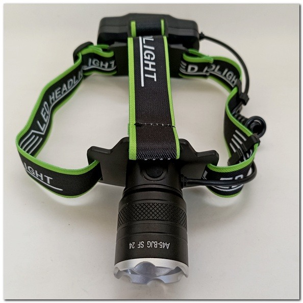 遠射強光頭燈 白激光 激光炮 單核 頭燈 強光頭燈 廣角變焦 A45-BJG SF24/附18650鋰電池1-細節圖3