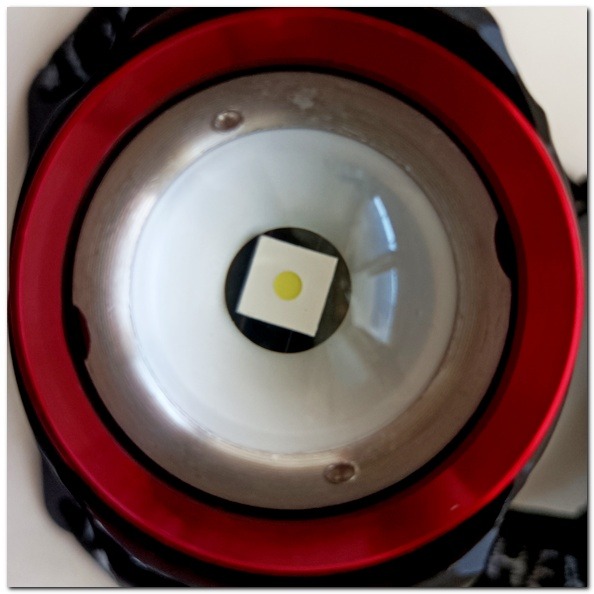 超廣角遠射強光頭燈 側邊感應 白激光 激光炮 單核 頭燈 強光頭燈 廣角變焦 白激光SF24/附18650鋰電池1-細節圖6